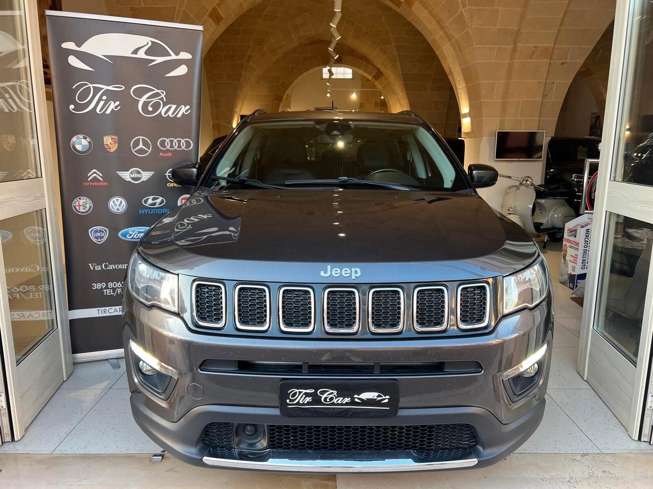 JEEP COMPASS 1.6 MJT LONGITUDE 120CV PELLE NAVI CAM ANNO 2020
