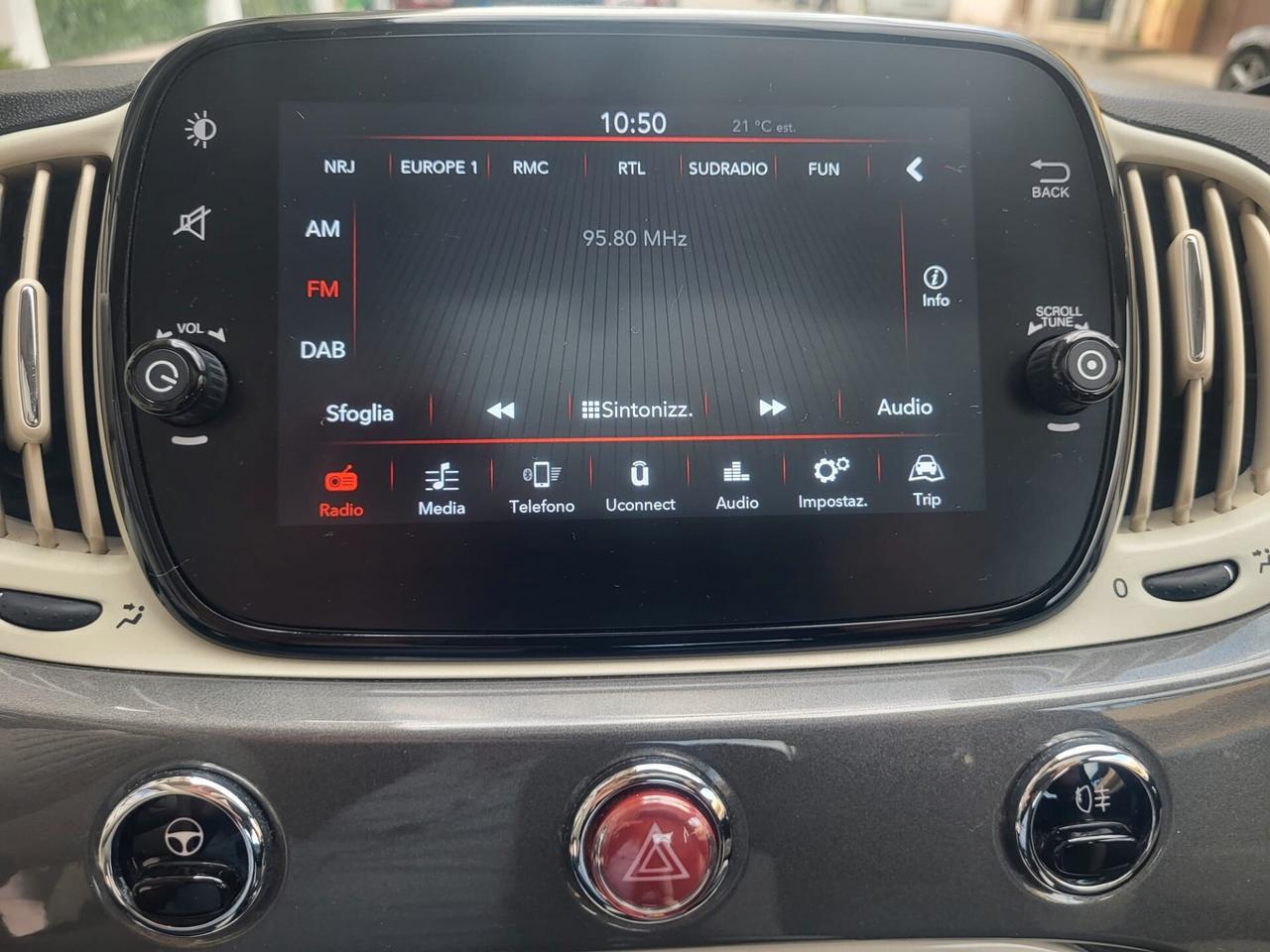 Fiat 500 1.0 Hybrid Dolcevita Tetto AppleCarplay...