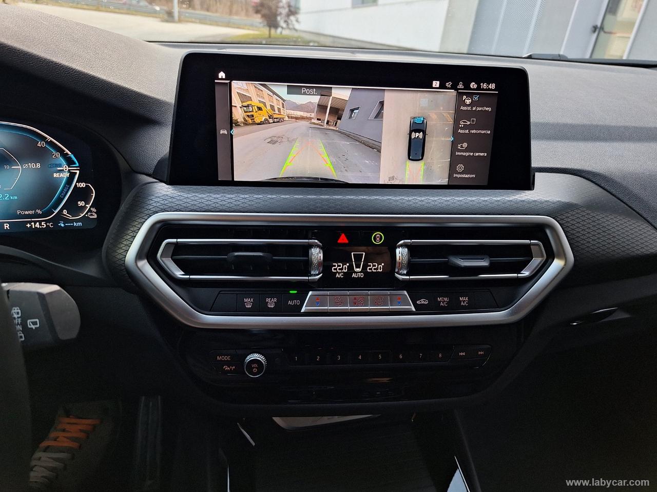 BMW X3 xDrive30e Msport PLUG IN 292CV CAMERA 360 PELLE