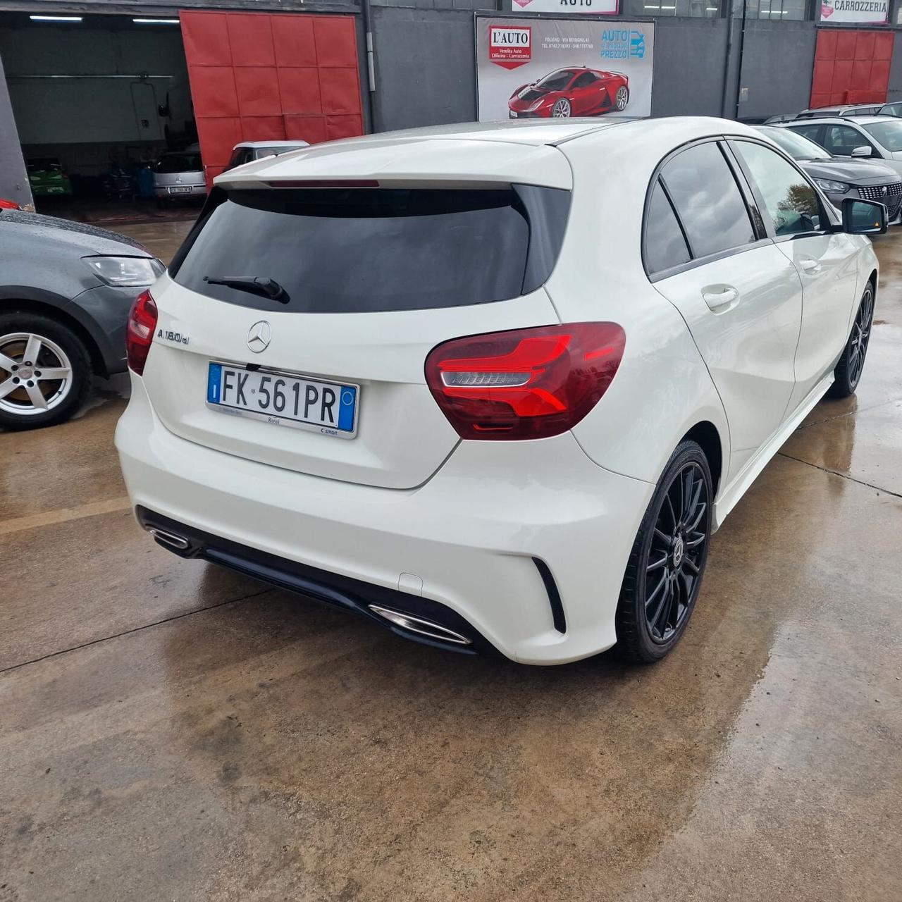 Mercedes-benz A 180 A 180 d Premium TETTO E SCHERMO GRANDE FULL FULL OPTIONAL