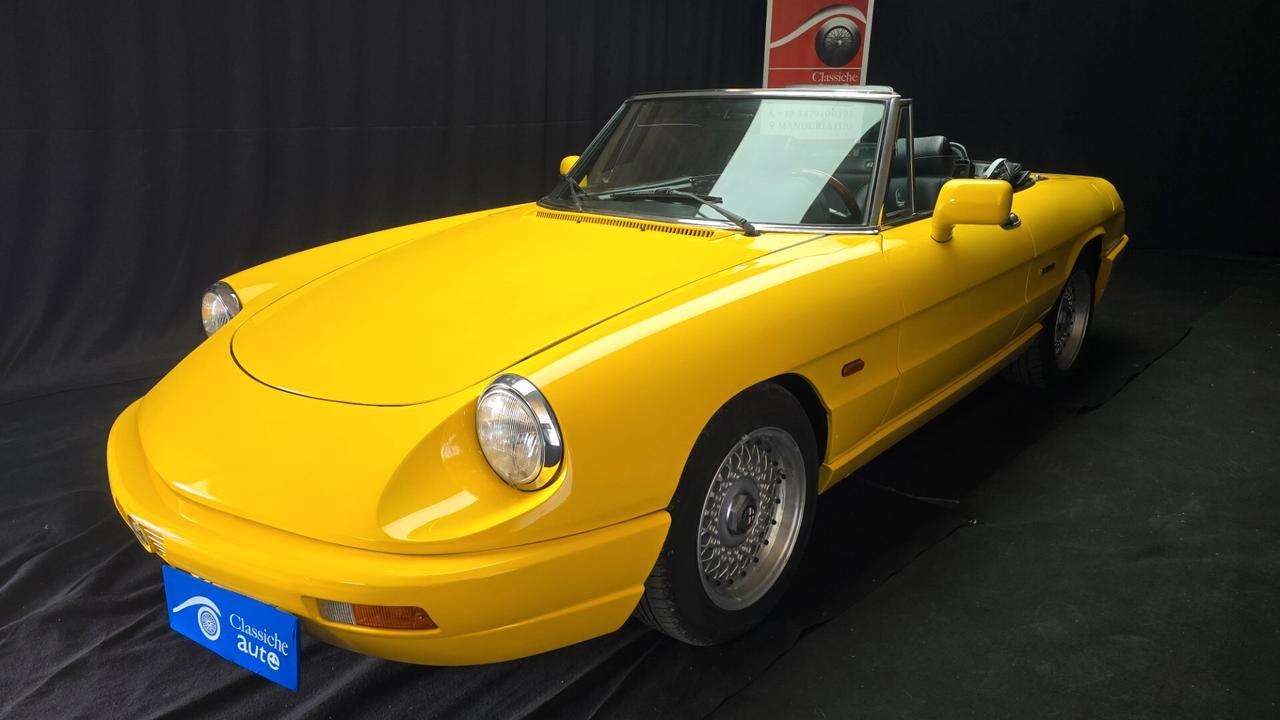 Alfa Romeo Spider certif. ASI con C.R.S