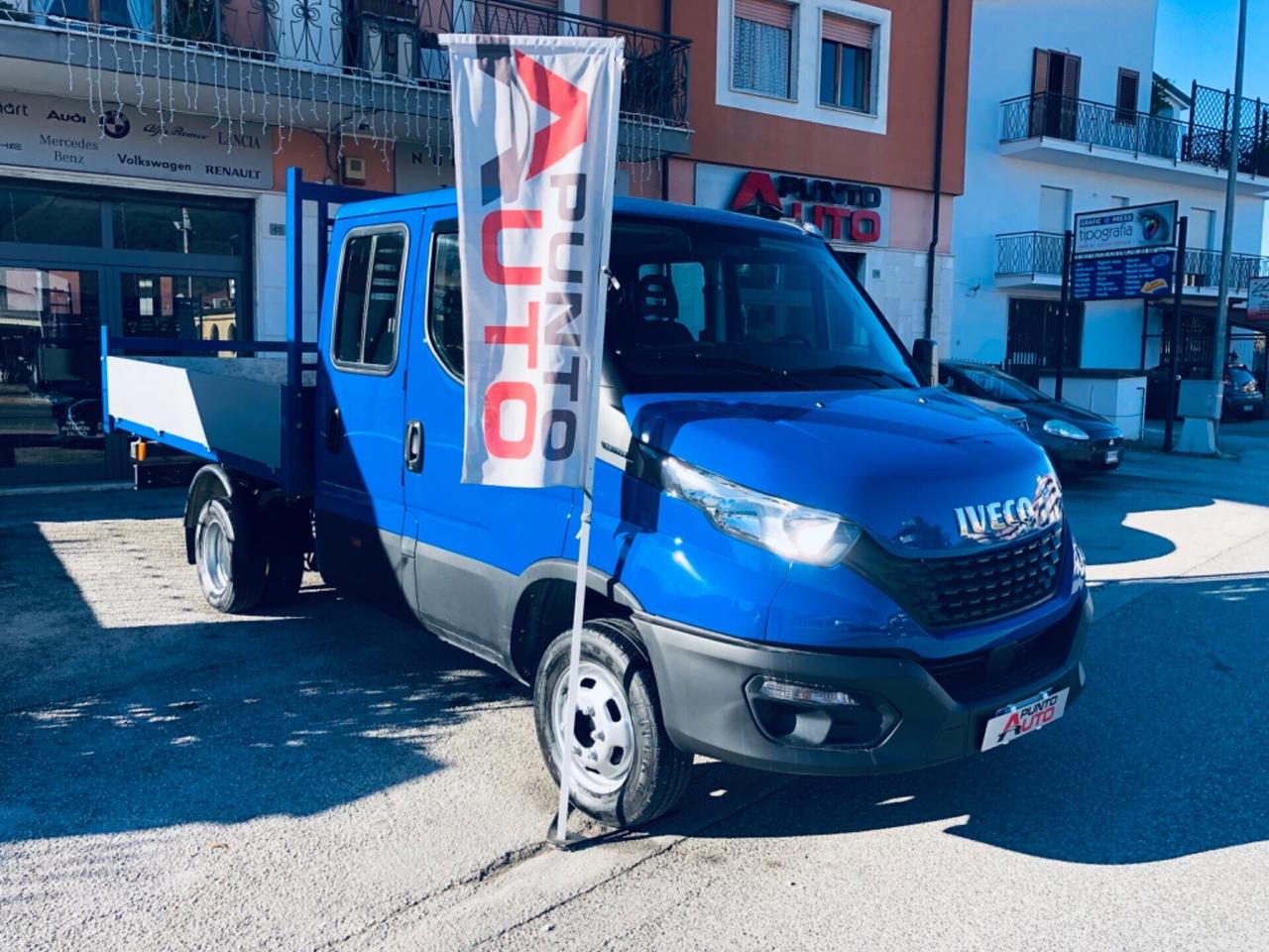 IVECO DAILY DOPPIA CABINA 35C 14 RIBALT 7 POSTI