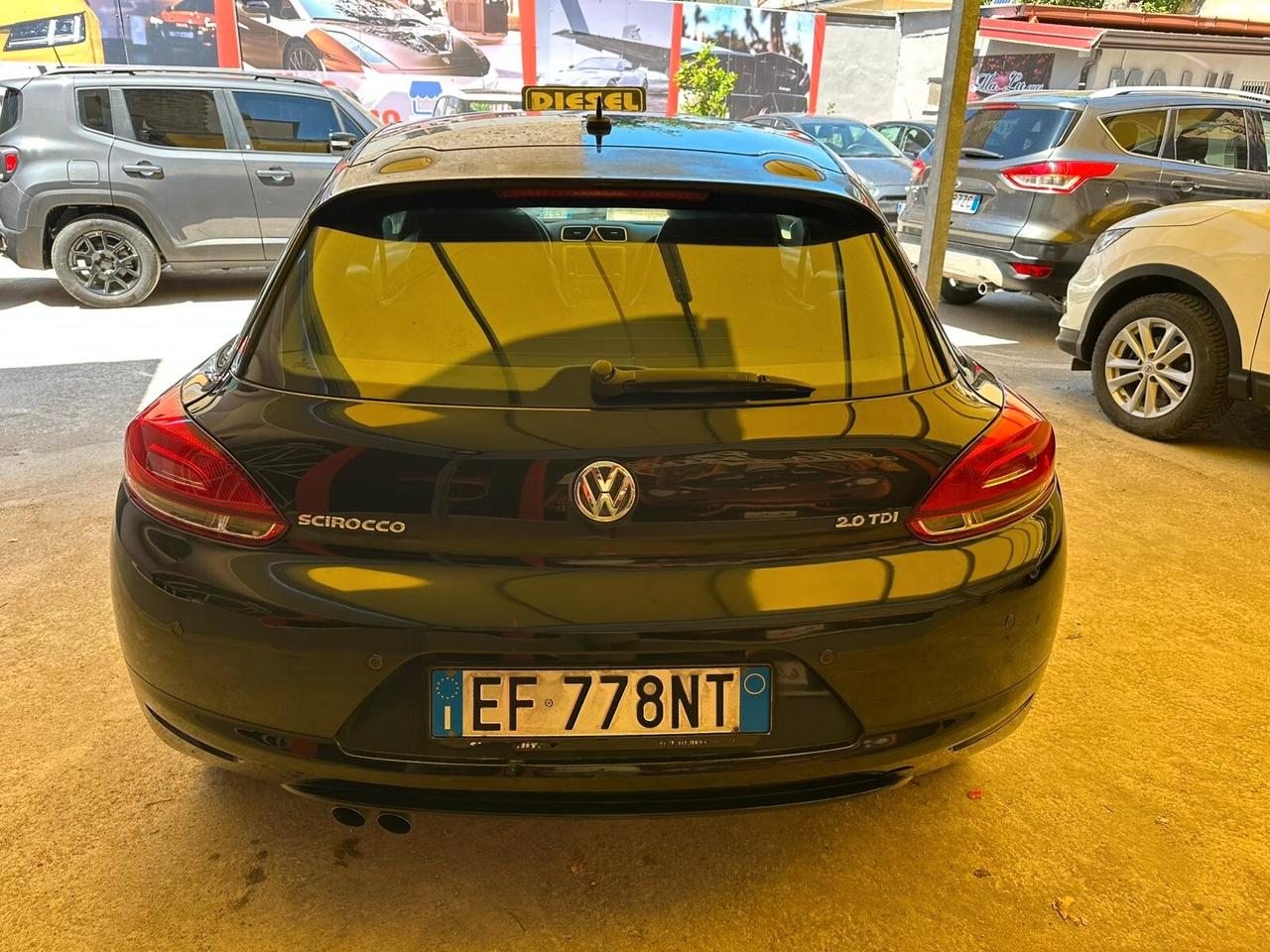 Volkswagen Scirocco 2.0cc diesel 12 mesi garanzia-2010