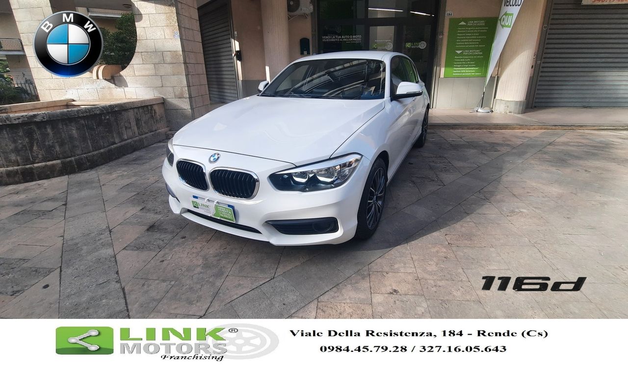 Bmw 116 116d 5p. Manuale 06/2015