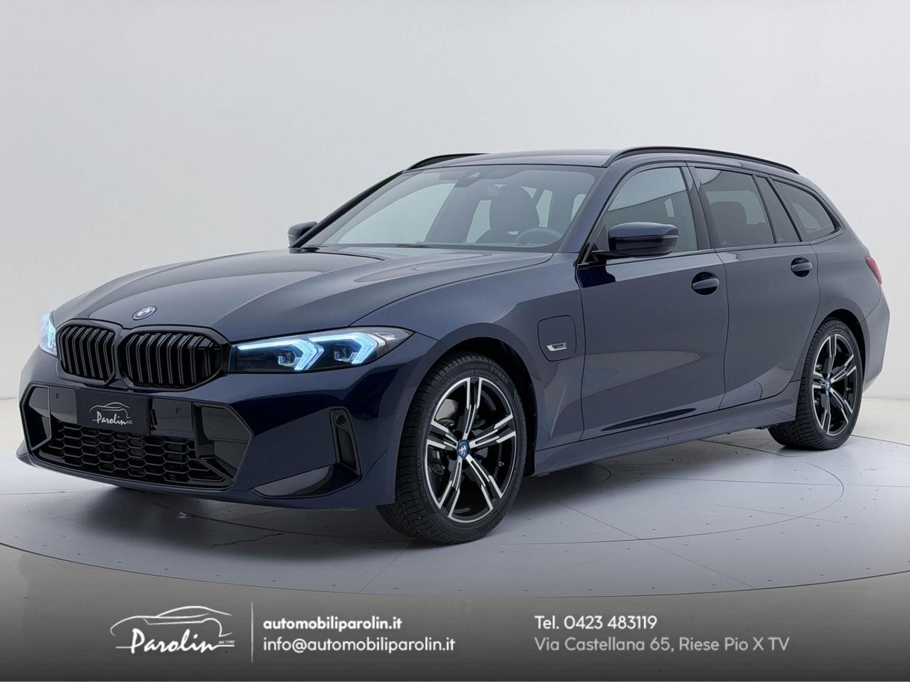 BMW Serie 3 Touring 330e Touring xDrive Msport Black pack-Tanzanite