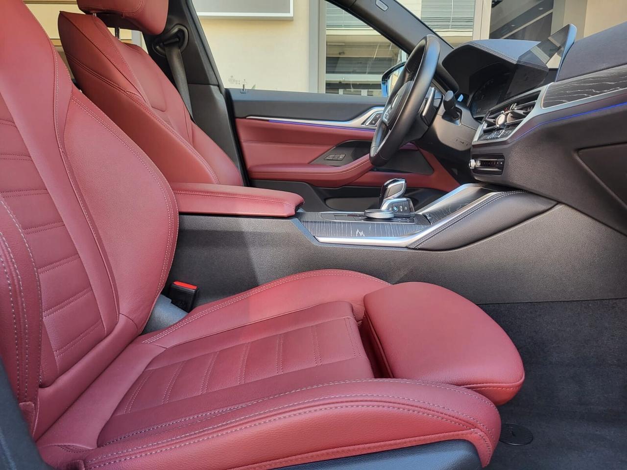 Bmw 4 Gran Coupe 420d 48V Msport+Fari Laser+Cerchi 20+Pelle Bordo' Cartier...