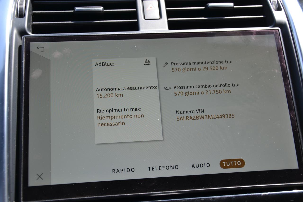 Land Rover Discovery 3.0D MHEV R-DYNAMIC SE AWD 249CV 7p.*PREZZO VERO**