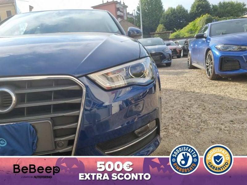 Audi A3 SPORTBACK 1.6 TDI AMBIENTE 110CV S-TRONIC E6