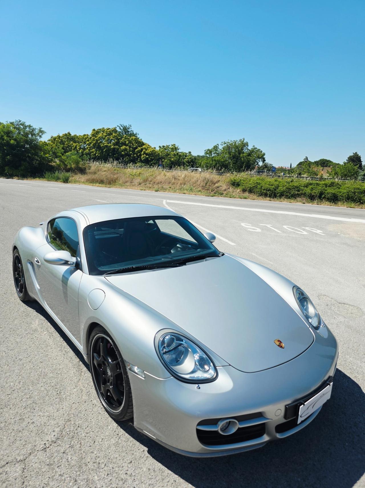 Porsche Cayman 3.4 S Book Service Asi Scarico sportivo