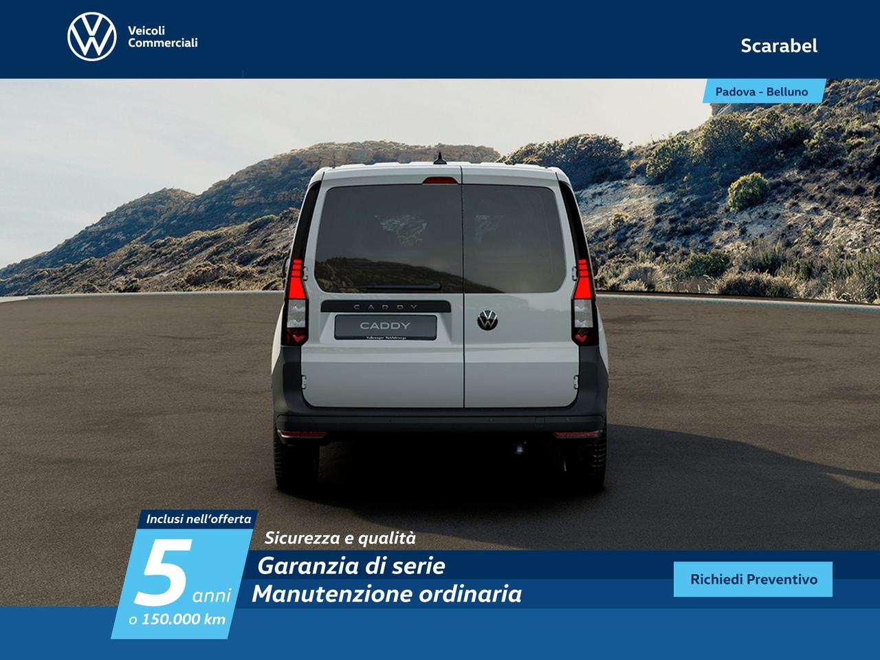 Volkswagen Caddy cargo 2.0 tdi 102cv flexible