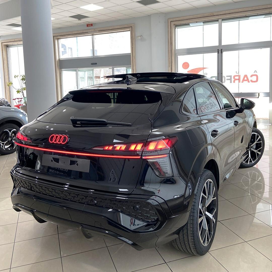 Audi Q3 Sportback 35tdi Identity Black 2026 km0|tetto+matrix+pelle totale|