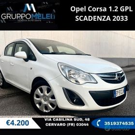 Opel Corsa 1.2 GPL SCADENZA 2033