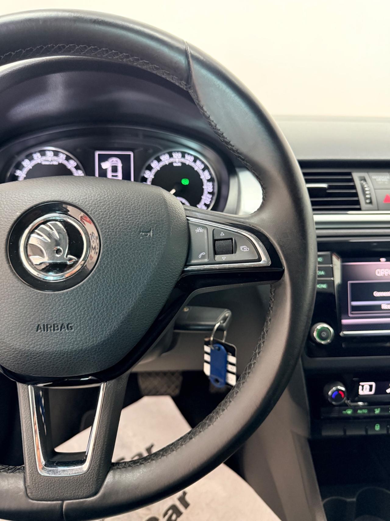 Skoda Rapid 1.4 TDI 90 CV DSG Executive 08/2018 NEOPATENTATI EURO 6B
