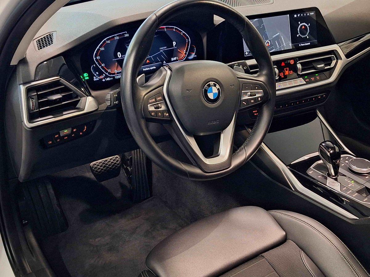 BMW 320 D TOURING HYBRID SPORT - INDIVIDUAL - X-DRIVE - BIANCO PERLA - TETTO - SEDILI SPORT - BLACK PACK - COCKPIT PRO - FULL LED - GARANZIA