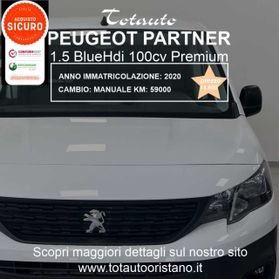 PEUGEOT Partner BlueHDi 100 PC Furgone Premium