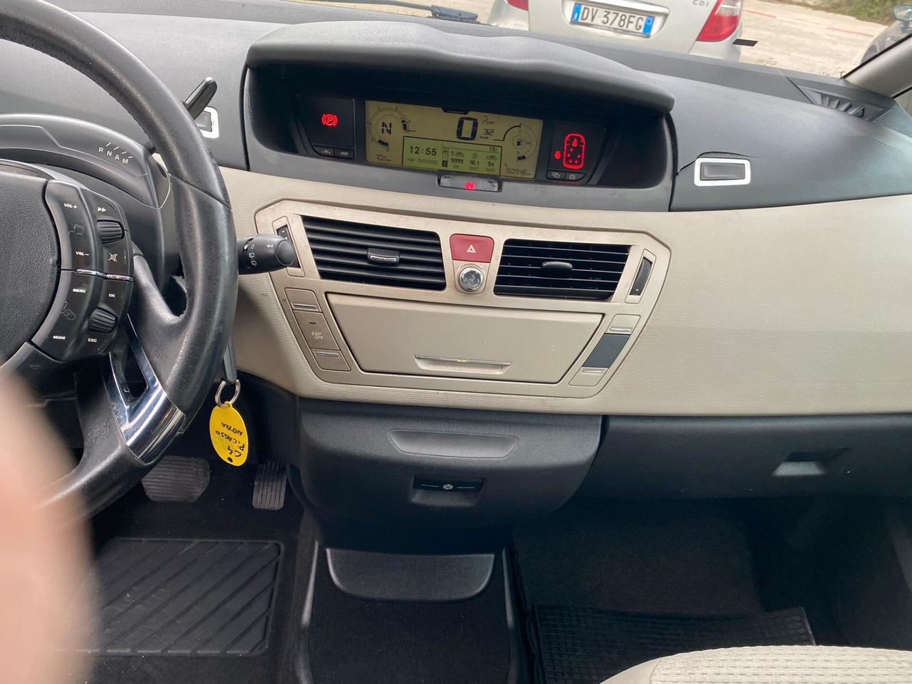 Citroen C4 Grand Picasso 2.0 diesel 136cv automatico 7posti full opt 2009