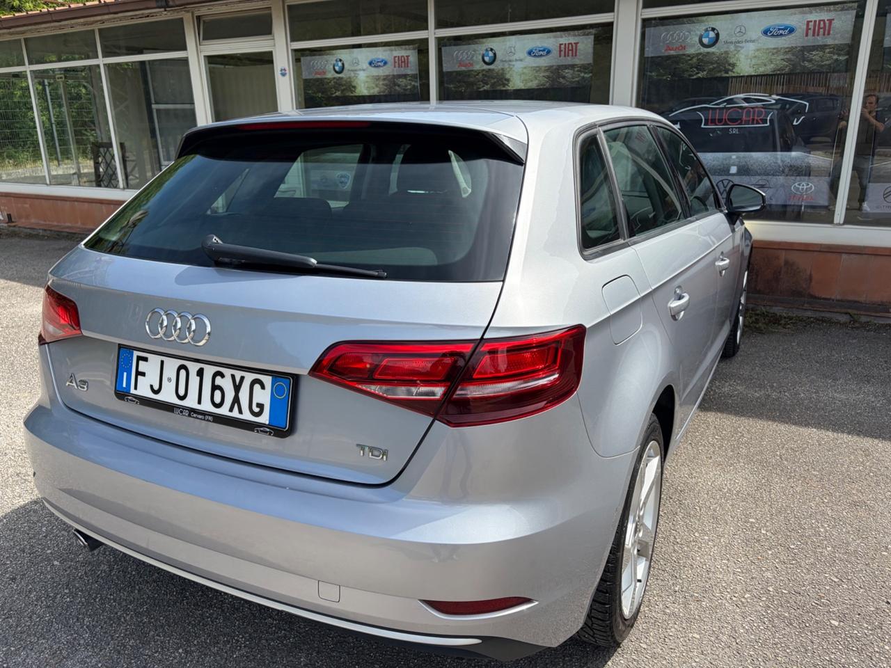 AUDI A3 SPB 1.6 TDI S TRONIC SPORT “MANIACALE”