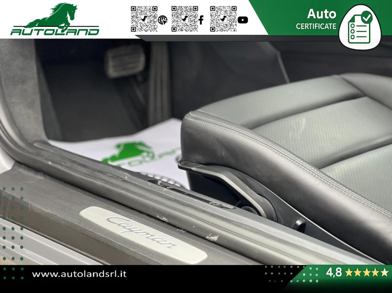 Porsche 718 Cayman 2.0 300cv pdk UNIPRO UFFICIALE