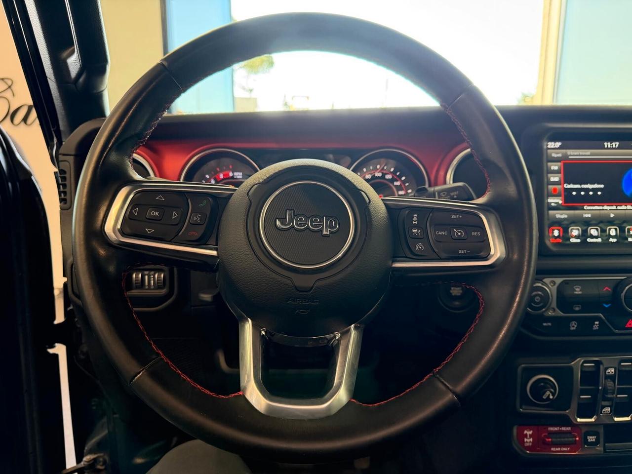 JEEP WRANGLER UNLIMITED RUBICON 2.2 4WD 200CV PELLE NAVI CAM ANNO 2021