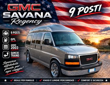 Chevrolet GMC SAVANA 4.3V6 GPL 9 Posti Gancio Traino