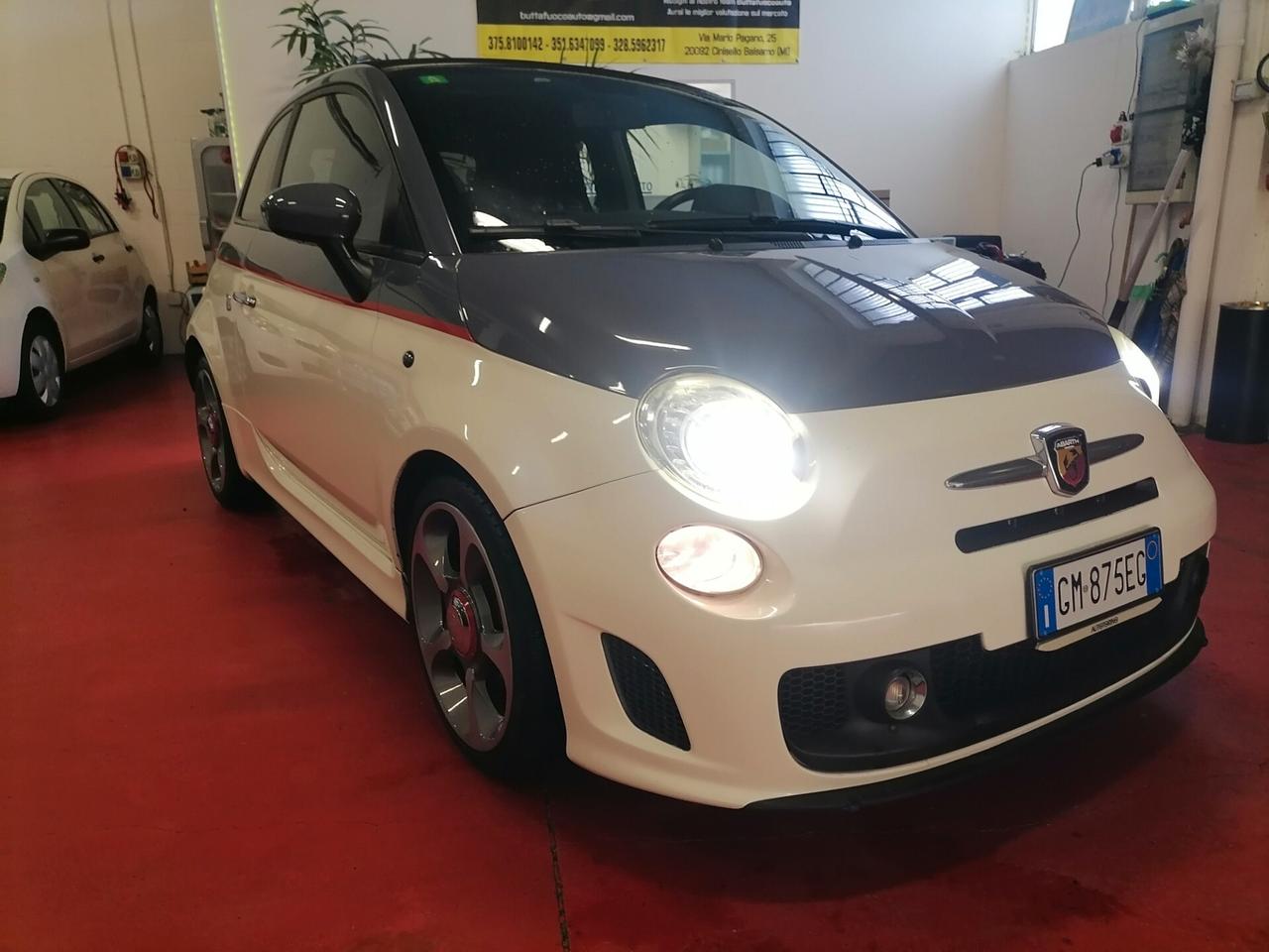 Abarth 500 C 1.4 Turbo T-Jet MTA Bicolore Cabriolet