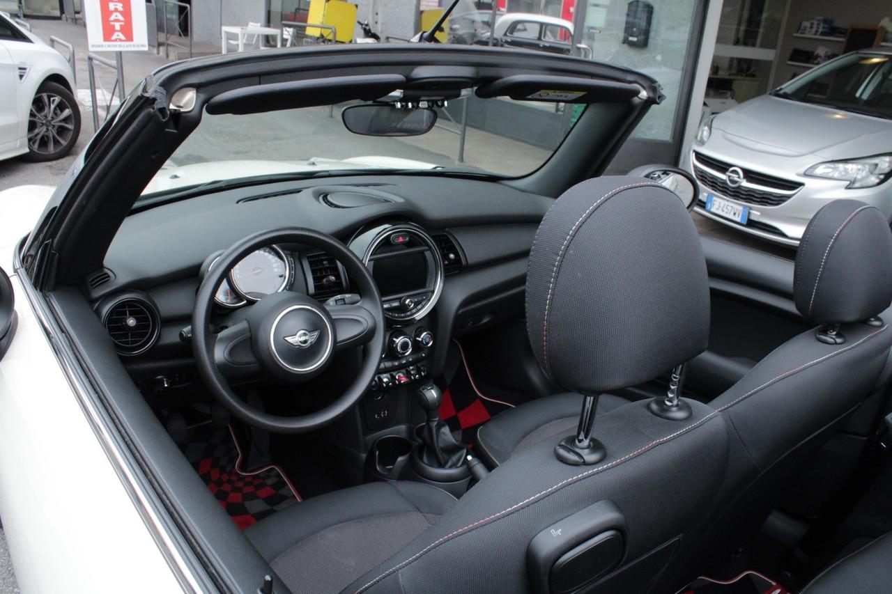 Mini One Cabrio 1.5 NAVIGATORE SENSORI CERCHI JCW