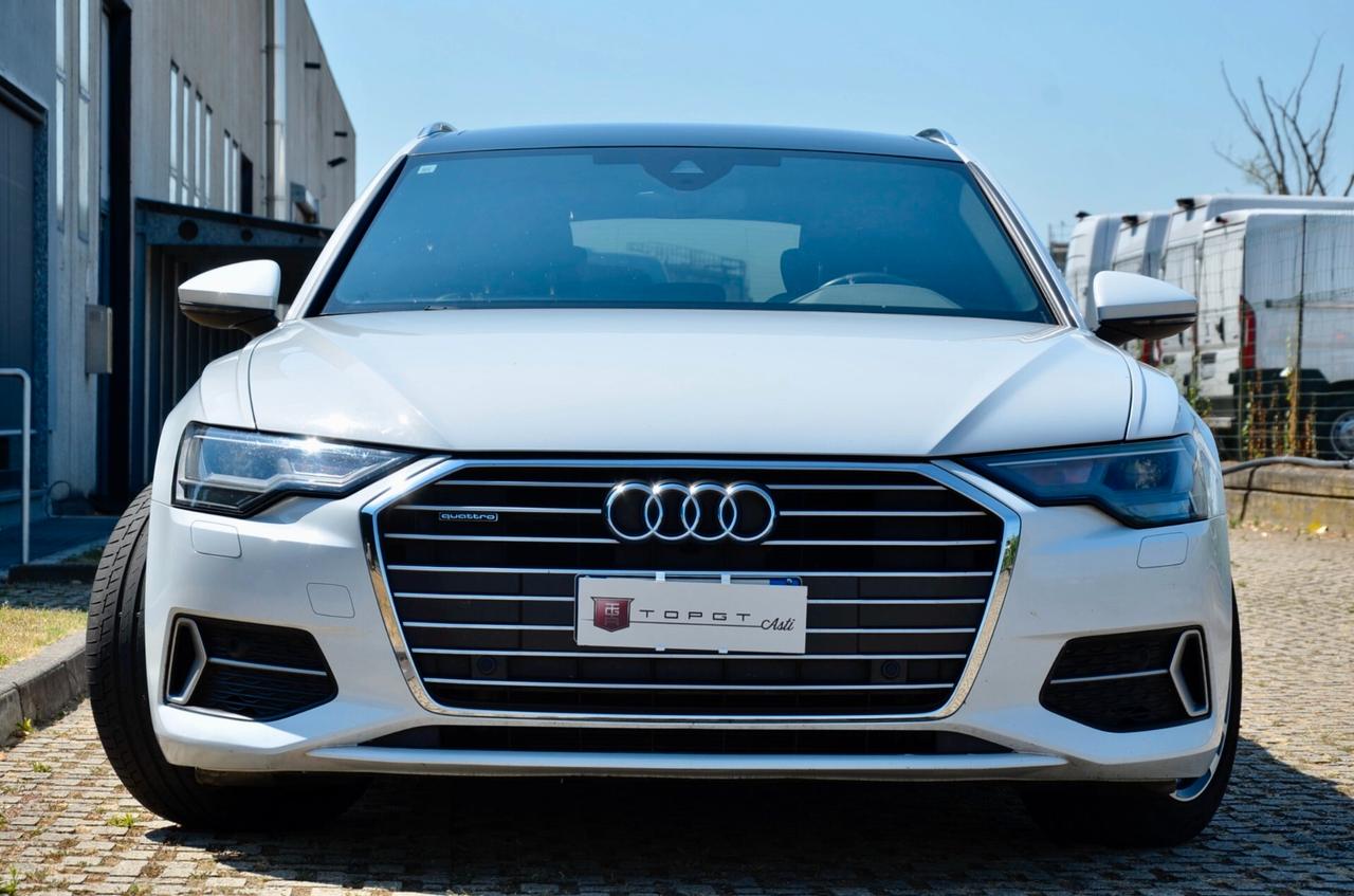 AUDI A6 AVANT 50 3.0 TDI MILD HYBRID S LINE INT+EXT QUATTRO 286cv TIPTRONIC, GARANZIA AUDI 3/28, UFF ITALIANA, EURO 6D, SERVICE AUDI, TETTO, FULL LED, PERMUTE