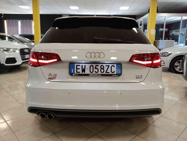 AUDI A3 SPB 2.0 TDI 184 CV clean diesel quattro S tronic