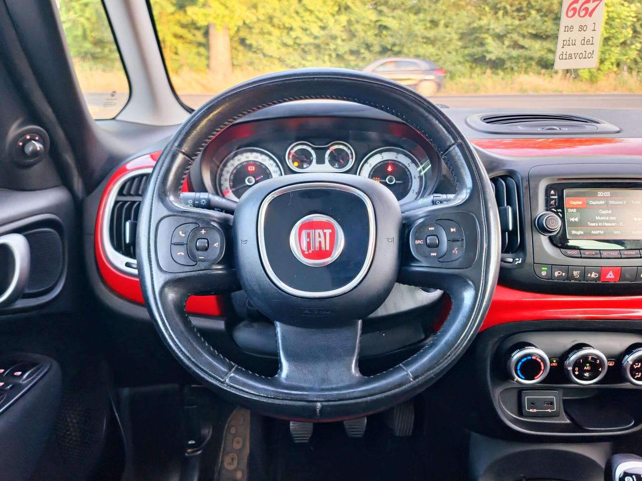 Fiat 500L 1.4 T-Jet 120 CV GPL Lounge 2016-E6 Manuale NEO
