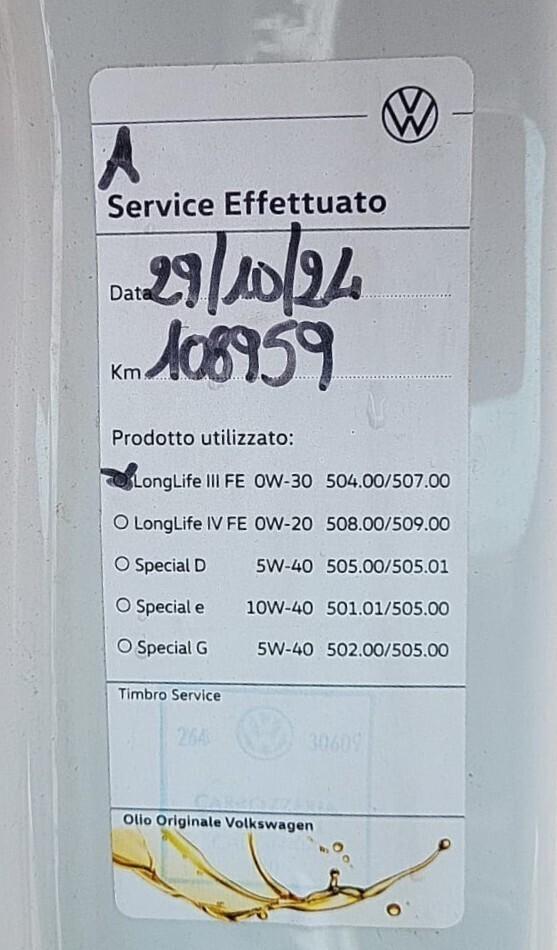 VOLKSWAGEN POLO 1,4 TDI-TAGLIANDI VOLKS-EURO 6