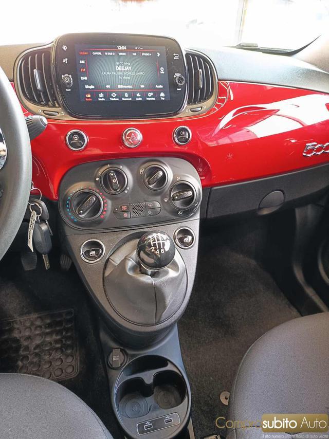 FIAT 500 1.0 Hybrid Red
