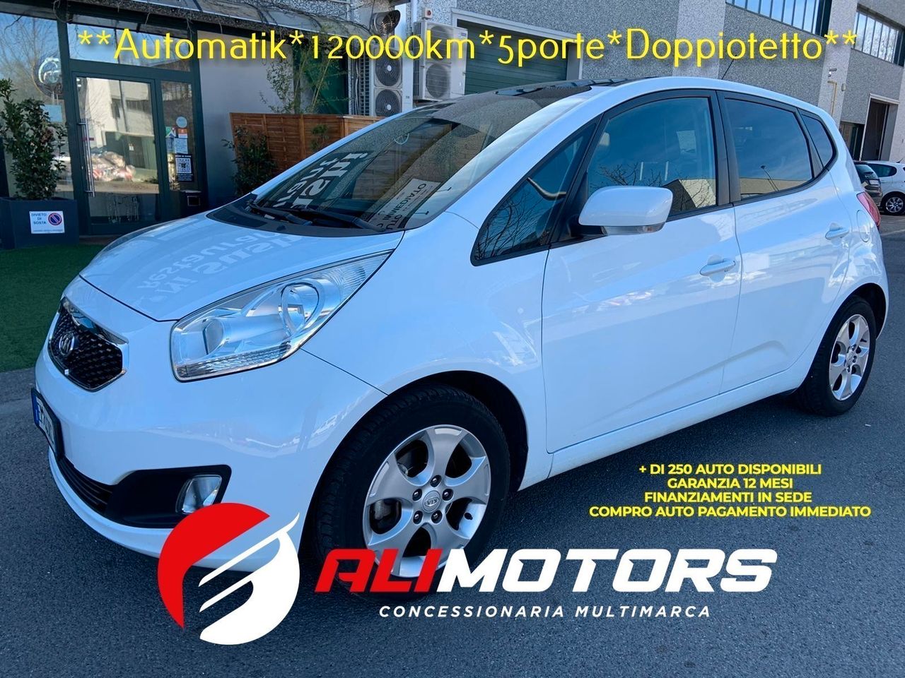 Kia Venga 1.6 CVVT Automatik **Doppiotetto*Navi*Cerchi**Euro5*