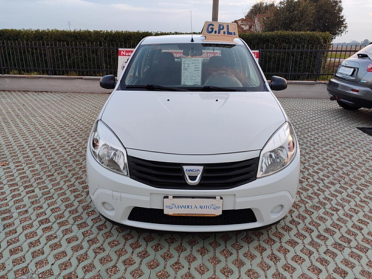 Dacia Sandero 1.4 benzina~NEOPAT~GPL~170.000~GARANZIA~2010