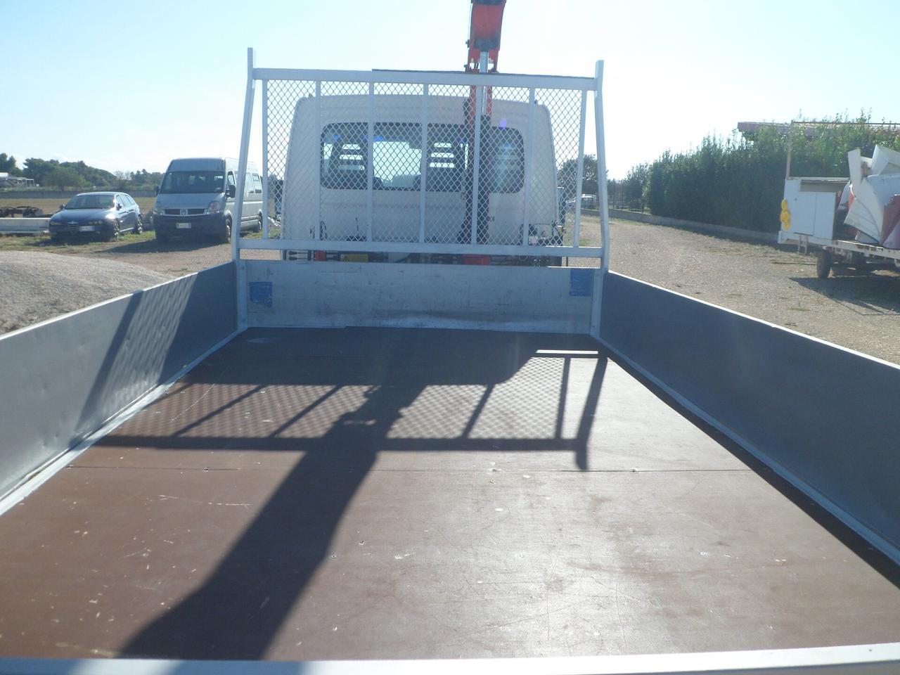 Iveco Daily 35c13 cassone fisso con gru