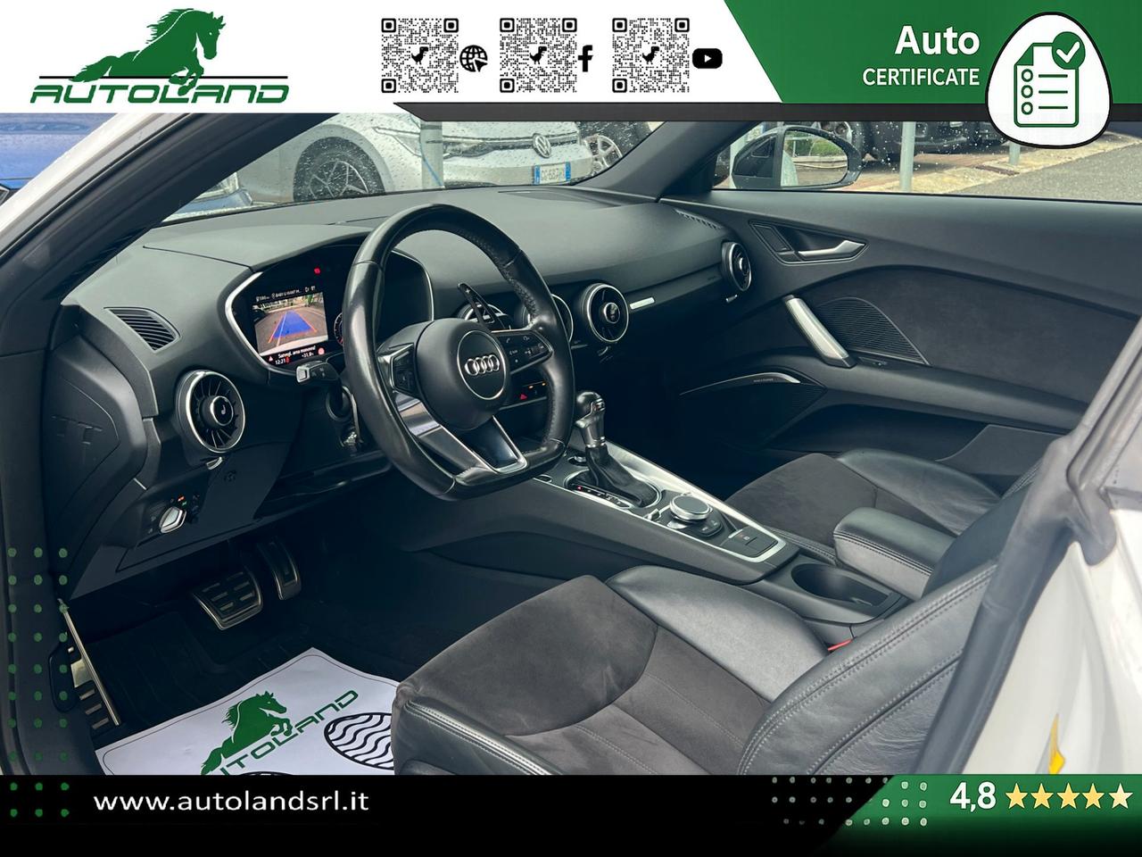 Audi TT Coupe 2.0 tfsi S line QUATTRO REVO Stage 3 - B&O - Matrix - MMI Plus - Retrocamera