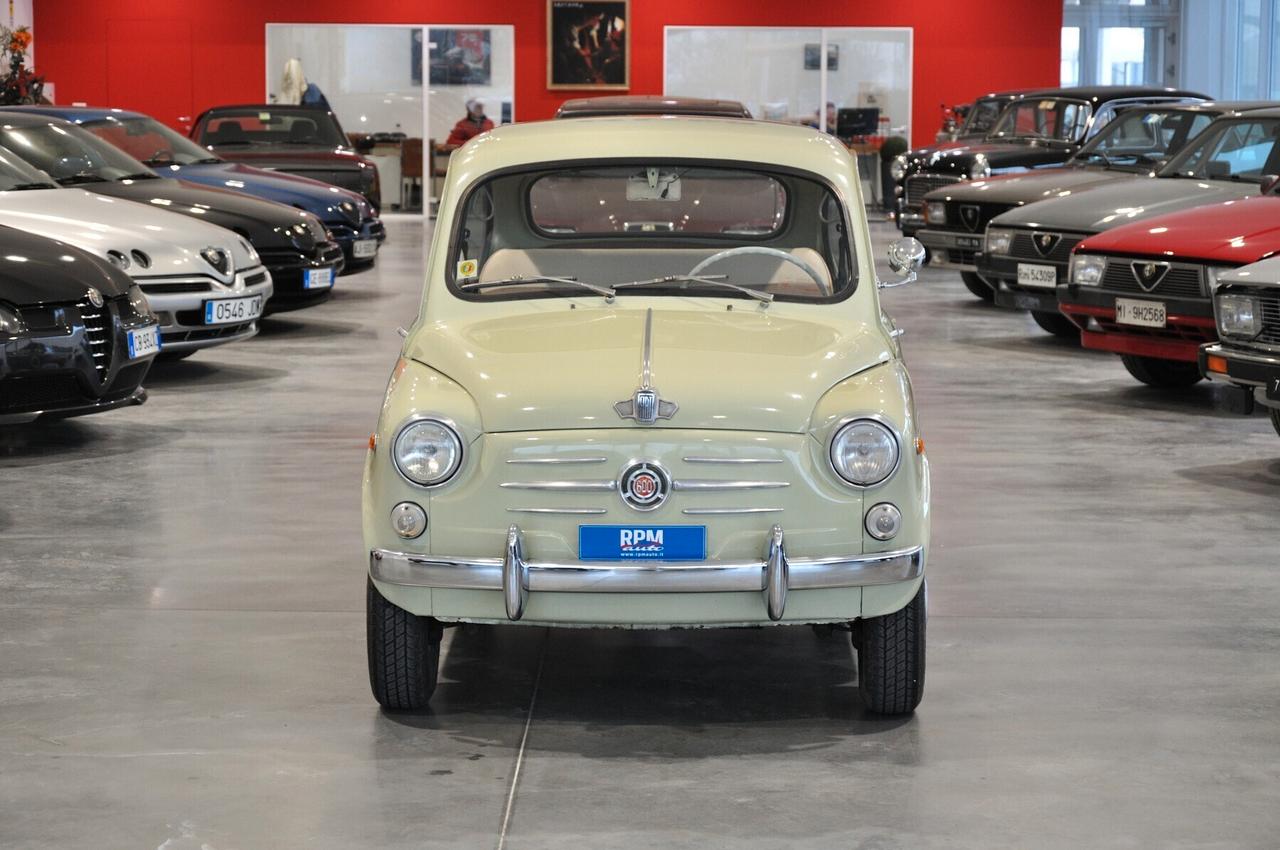 Fiat 600 tipo 100 633cc targhe nere ottima