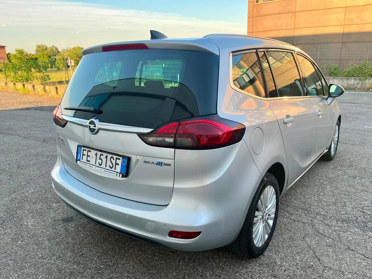 Opel Zafira 1.6Metano 150CV 2016 7posti perfetta