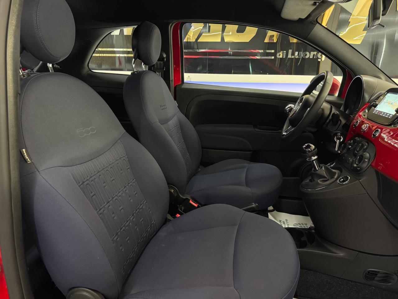 Fiat 500 1.0 Hybrid Red Full Optional