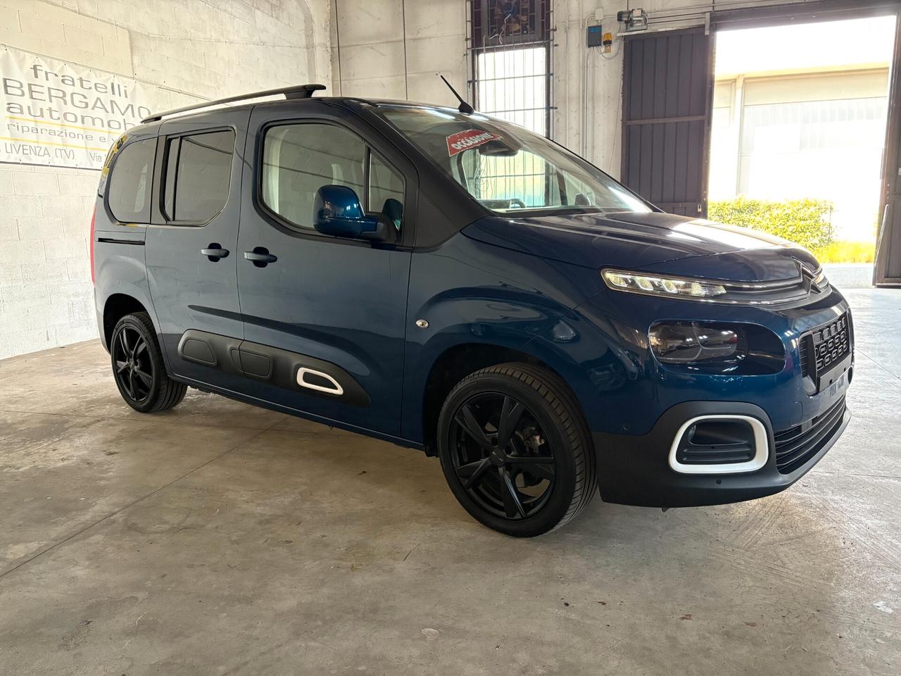 Citroen Berlingo 1.5 bluehdi 100Cv AUTOVETTURA Gancio Traino