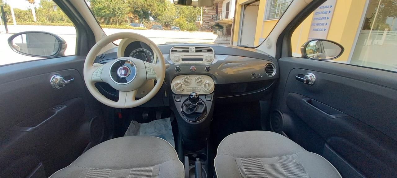 Fiat 500 1.2 Benzina Modello Lounge Totalmente Revisionata e Tagliandata SOLO 90.450 KM. Euro 6B anche per Neopatentati.
