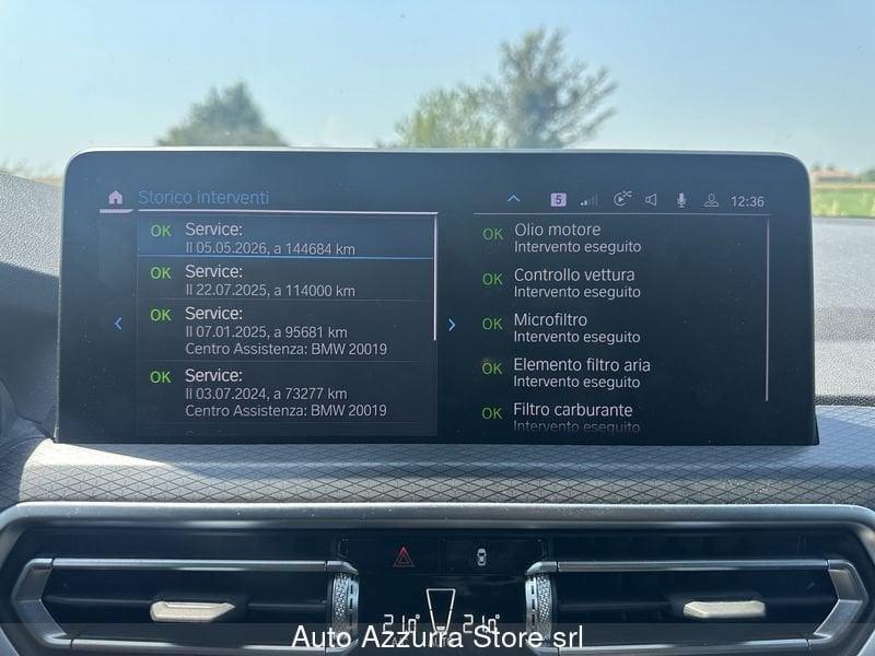 BMW X4 xDrive20d 48V Msport *IVA, 20", SERVICE BMW, PROMO AZZURRA*