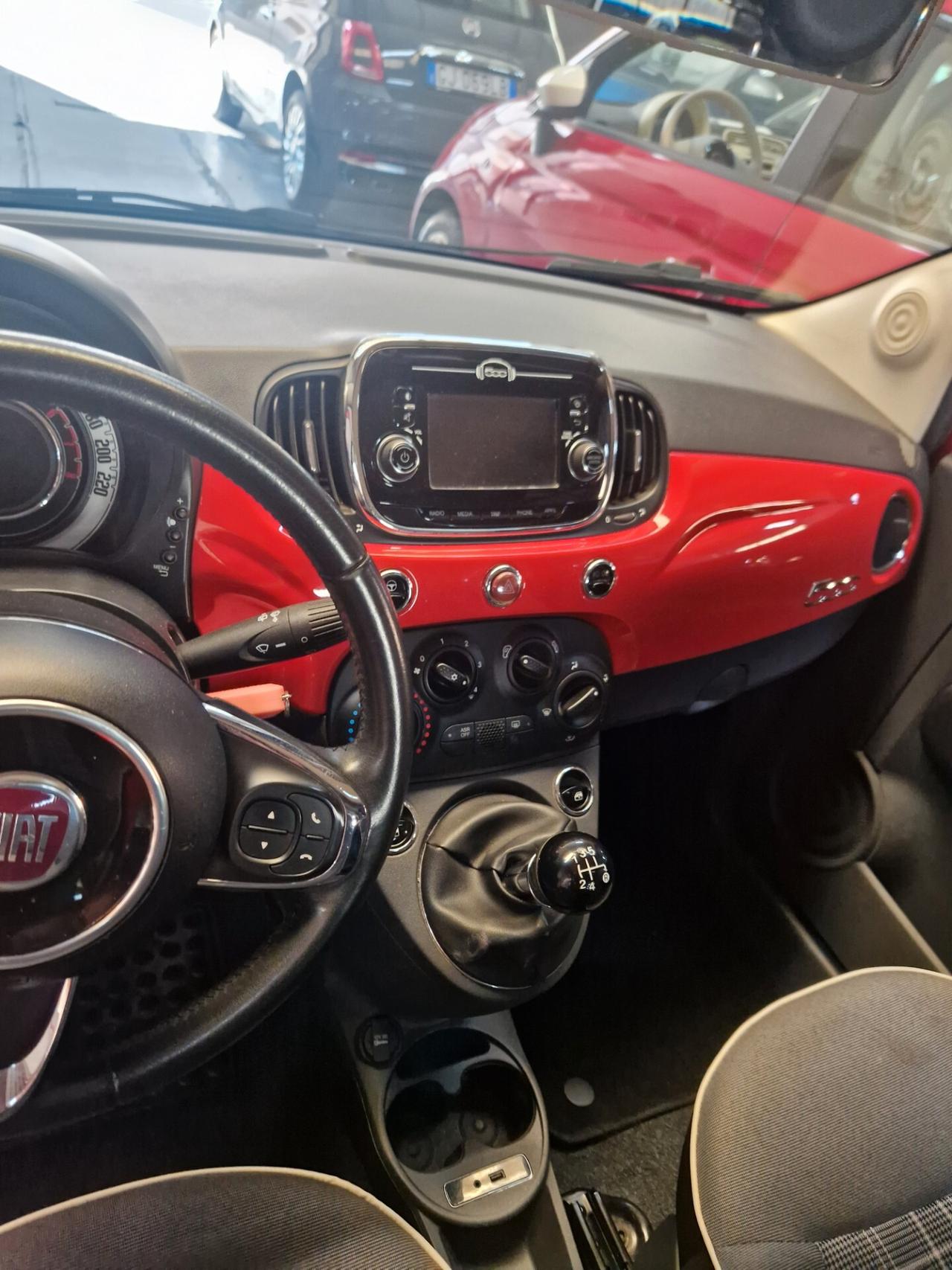 Fiat 500 1.2 Lounge tetto garanzia neopatentati