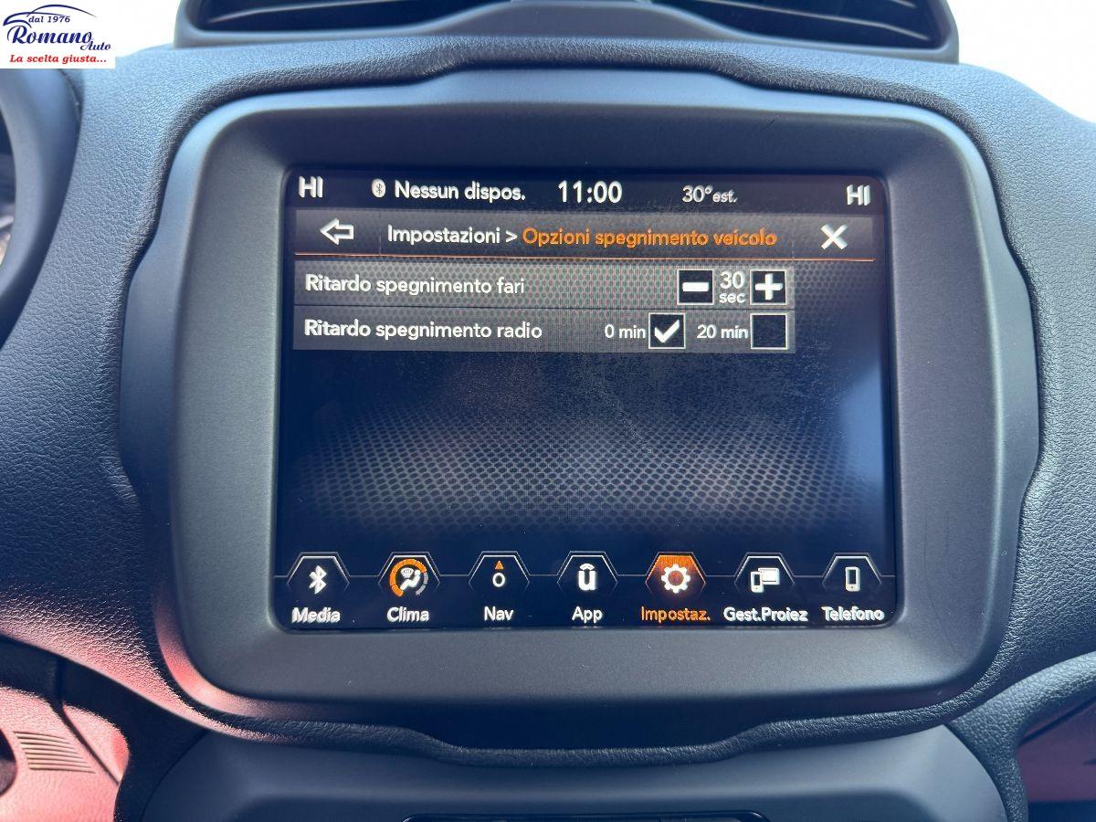 JEEP - Renegade - 1.6 Mjt 120CV Night Eagle#NAVIGATORE 8.4!