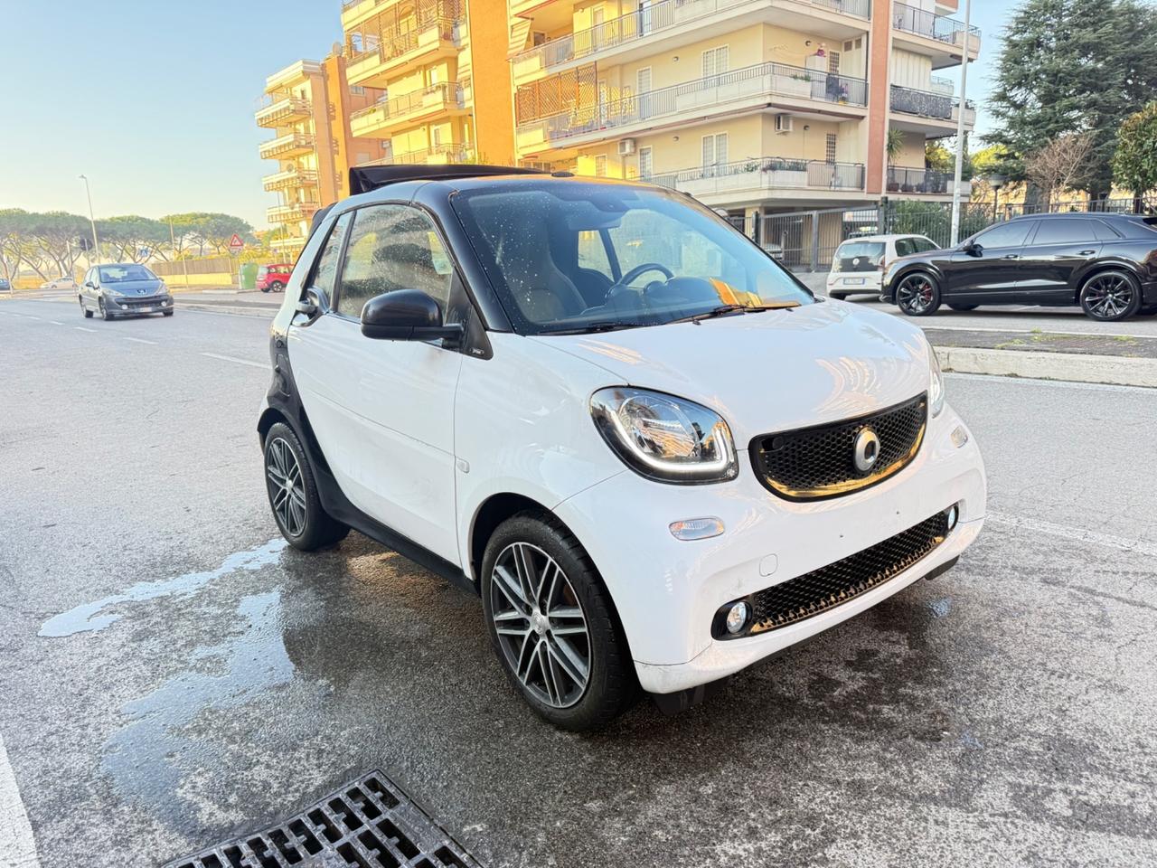 Smart ForTwo 90 0.9 T twinamic cabrio Prime LED NAVI KAMERA PACK SPORT CERCHI BRABUS PELLE PDC