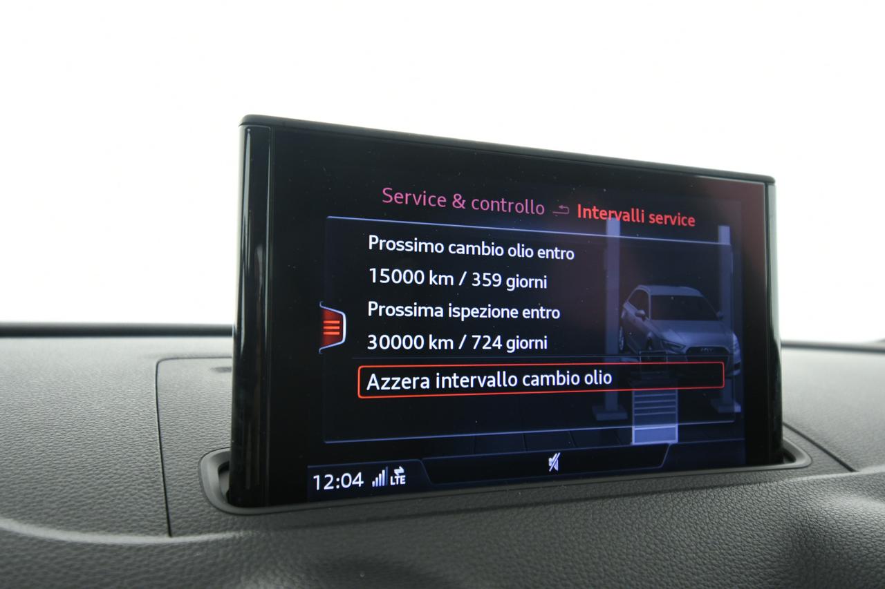 AUDI A3 Sportback 30 1.5 g-tron Admired 131cv BLUETOOTH+LED+NEOPATENTATI