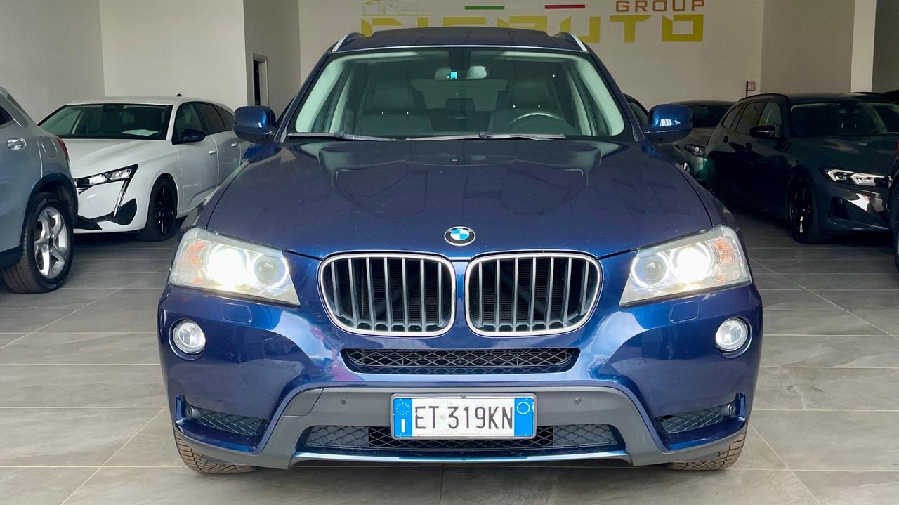 BMW X3 X-DRIVE 20D 2.0 ELETTA 184 CV - FULL LED, PELLE, TETTO