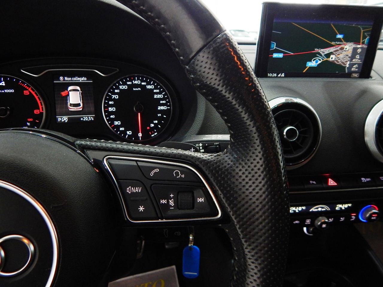 Audi A3 SPB 2.0 TDI S-Line Quattro Stronic TETTO-NAVI-PELL