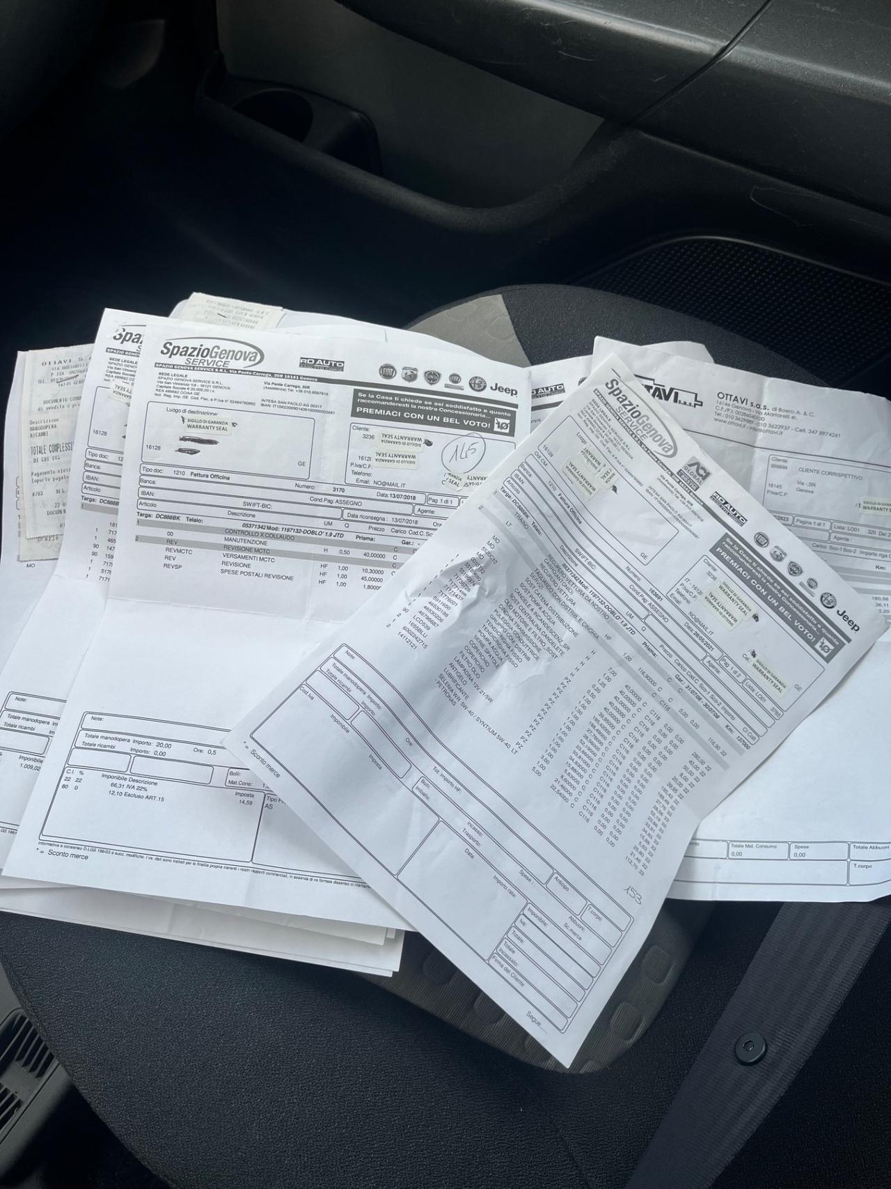 Fiat Doblo 1.9 MJT 120CV EURO4 POCHI KM DA VETRINA LEGGI