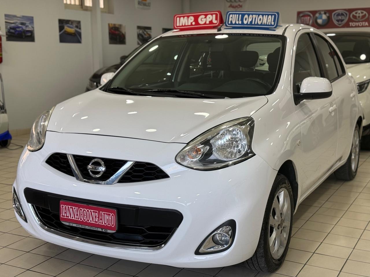 Nissan Micra 1.2 gpl 2017 nuova