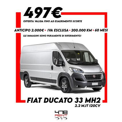 FIAT Ducato Ducato 33 2.2 MJT PM-TM Furgone